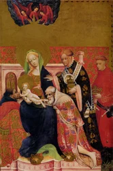 Marienkirche Dortmund - Marienaltaar - Rechter Paneel